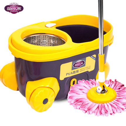 麗爾家旋轉拖把桶好神拖雙驅動PVA跑拖